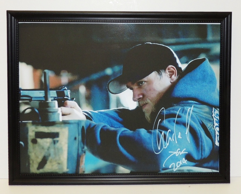 Sons Of Anarchy Charlie Hunnam (Jax Teller) Signed Print