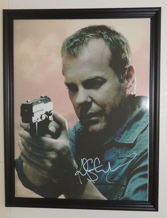 24 TV Series Kiefer Sutherland (Jack Bauer) Signed Print