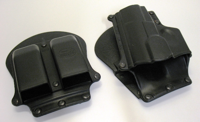 Fobus Walther P99 Holster With Double Magazine Pouch